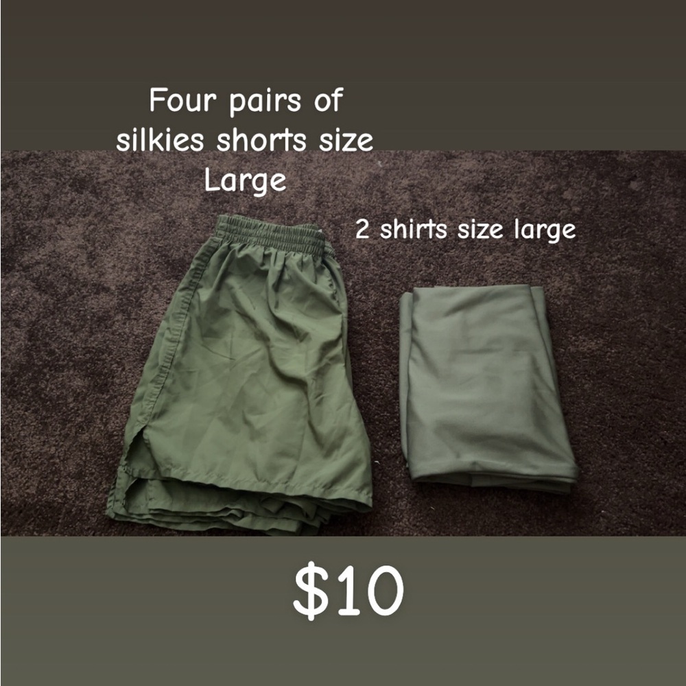 Men's Green Shorts